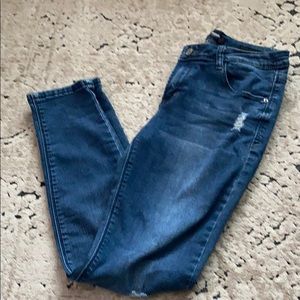 Kensie Effortless Ankle Skinny Jeans